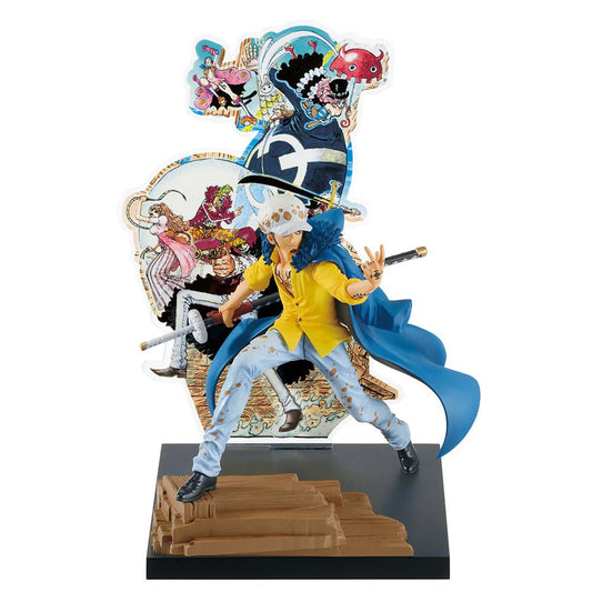 One Piece-Trafalgar Law-Ichiban Kuji One Piece WT100 Memorial Eiichiro Oda Draws 100 Great Pirates-C Prize OnlyFigure 4573102599650