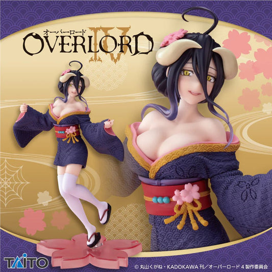 Overlord IV-Albedo-Coreful Figure-Sakura Wasou Ver. Onlyfigure