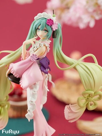 Piapro Characters - Hatsune Miku - Exc∞d Creative - Sweet Sweets - Matcha Parfait, Sakura (FuRyu)