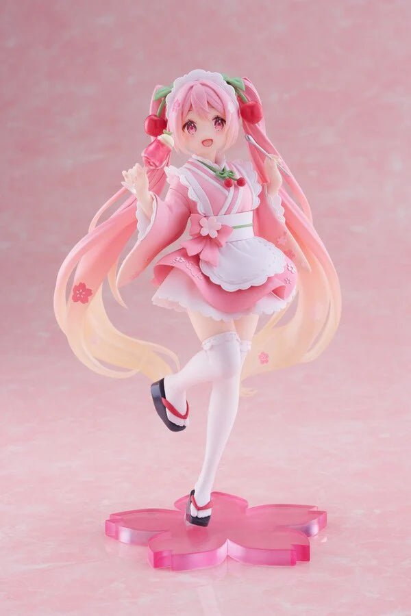 Vocaloid - Hatsune Miku - Coreful Figure - Sakura, Wafuu Kissa ver. (Taito)