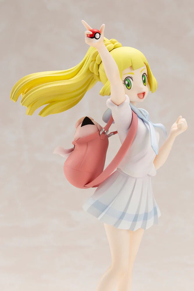 Pocket Monsters - Lillie - Pippi - Pokémon Center Original Figure - 1/8 - Ganba ver. (Kotobukiya)