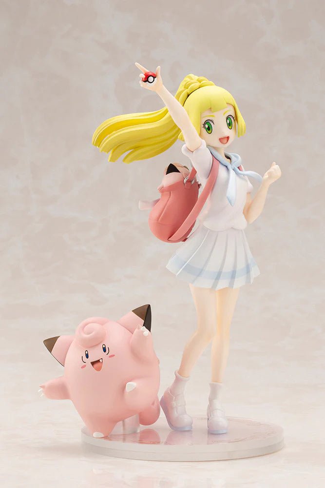 Pocket Monsters - Lillie - Pippi - Pokémon Center Original Figure - 1/8 - Ganba ver. (Kotobukiya)