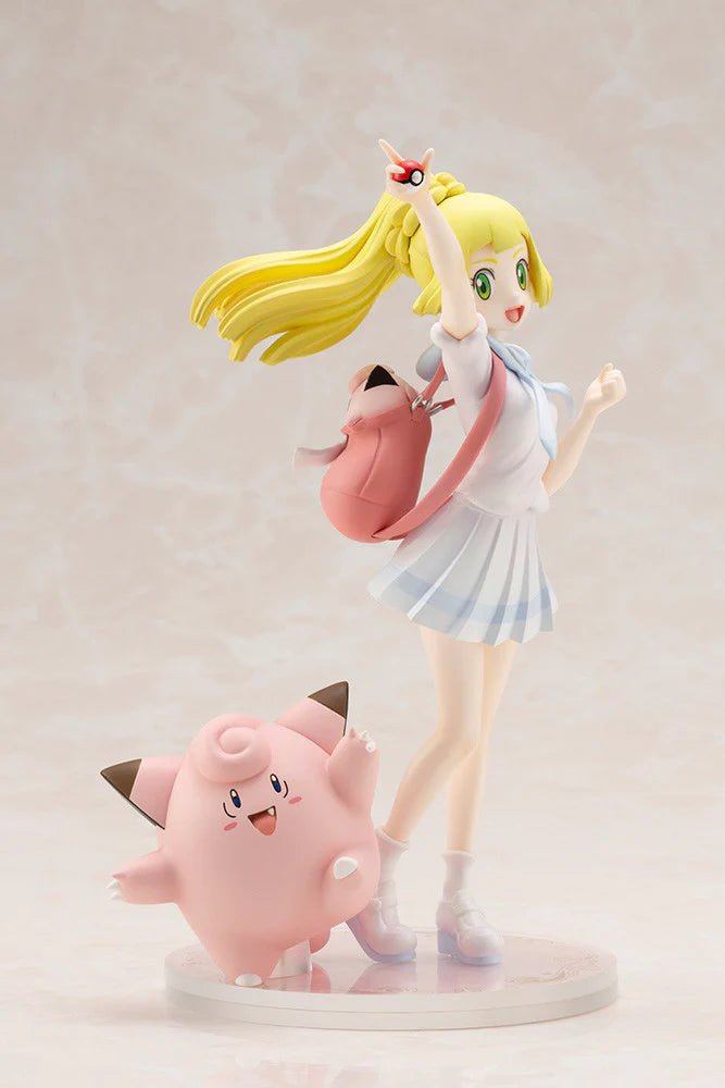 Pocket Monsters - Lillie - Pippi - Pokémon Center Original Figure - 1/8 - Ganba ver. (Kotobukiya)