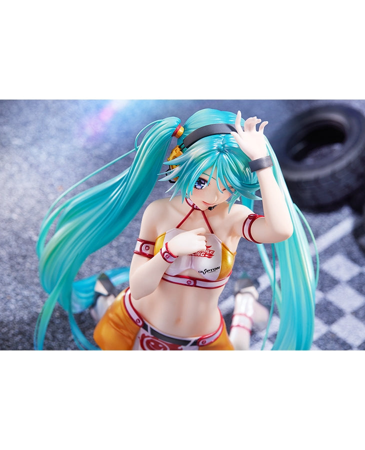 Vocaloid - Racing Hatsune Miku - Max Factory - 1/7 Scale Figure - 2010 Ver. Art By Kentaro Yabuki