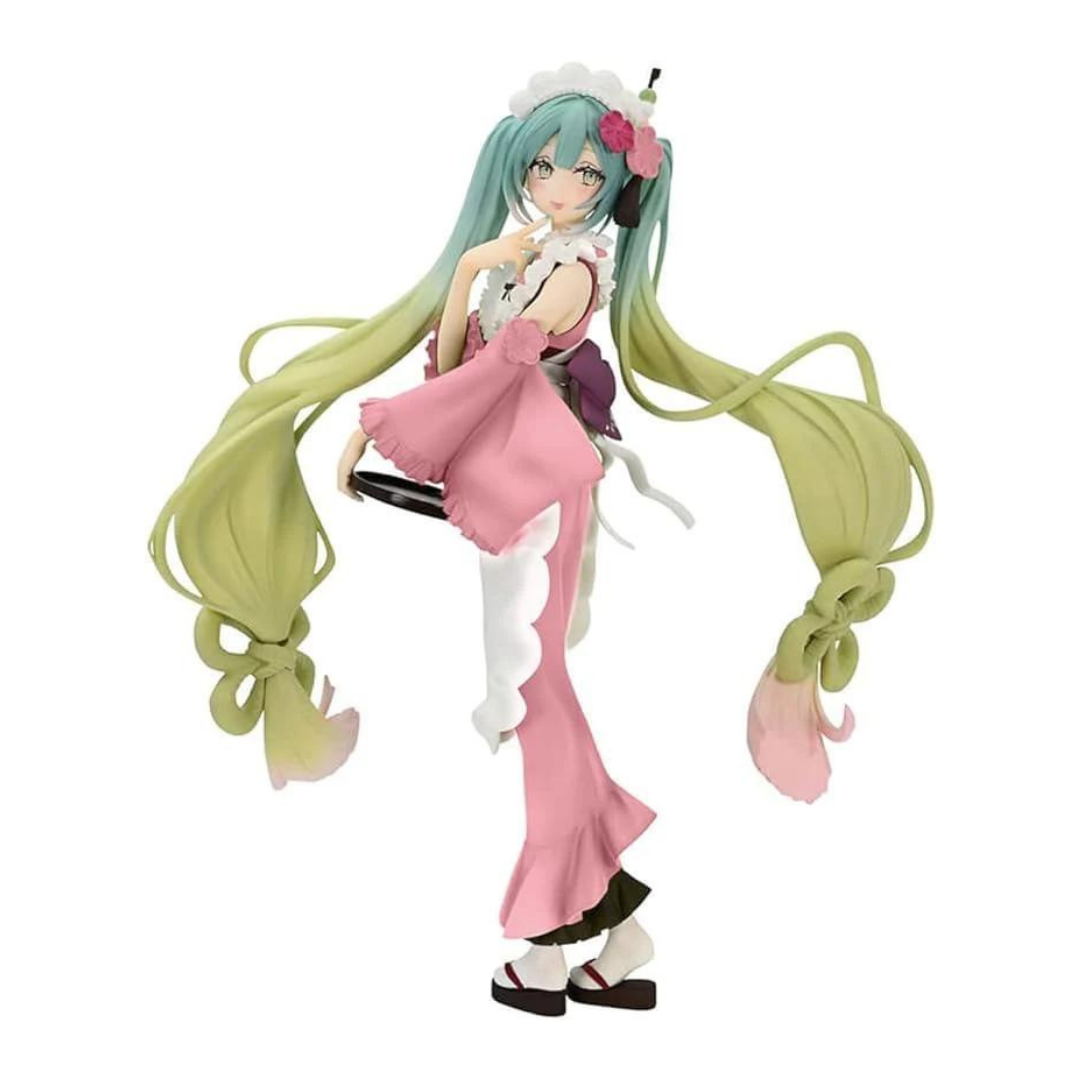 Piapro Characters - Hatsune Miku - Exc∞d Creative - Sweet Sweets - Matcha Parfait, Sakura (FuRyu)