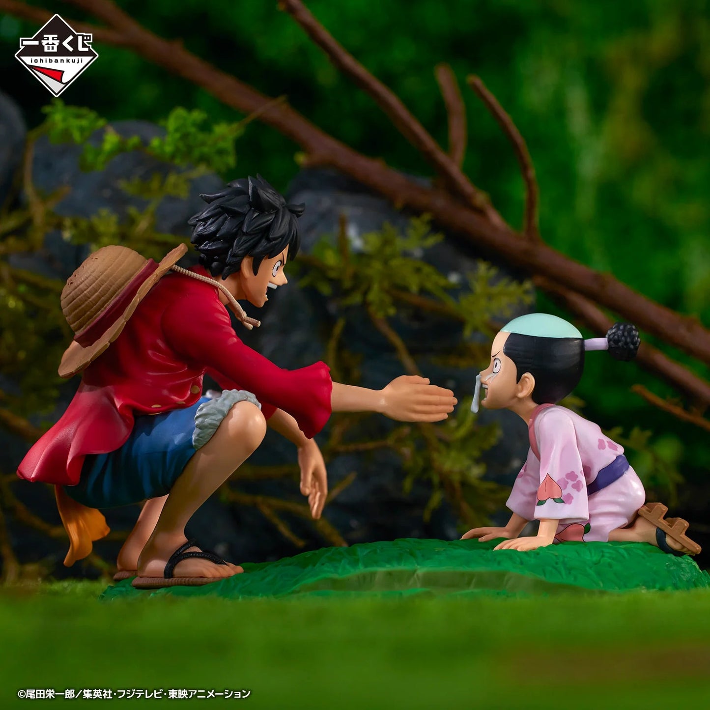 One Piece - Ichiban Kuji - Luffy & Momonosuke Revible Moment  "New Dawn" - C Prize