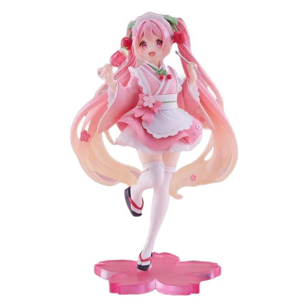 Vocaloid - Hatsune Miku - Coreful Figure - Sakura, Wafuu Kissa ver. (Taito)