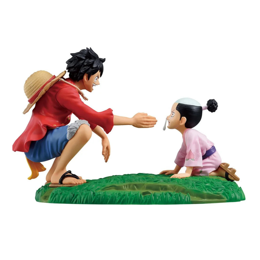 One Piece - Ichiban Kuji - Luffy & Momonosuke Revible Moment  "New Dawn" - C Prize