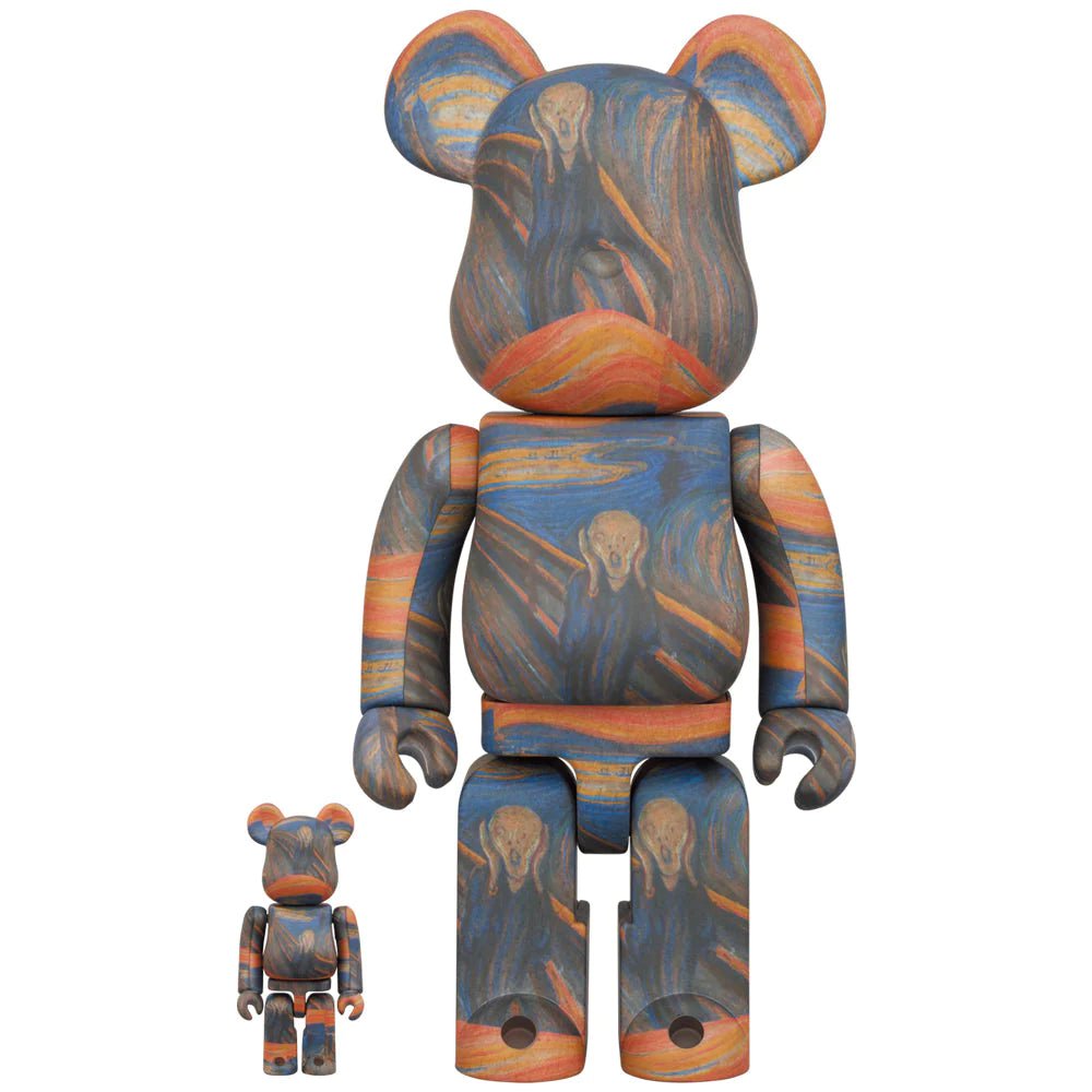 BE@RBRICK Edvard Munch "Scream" 100％ & 400％ Onlyfigure