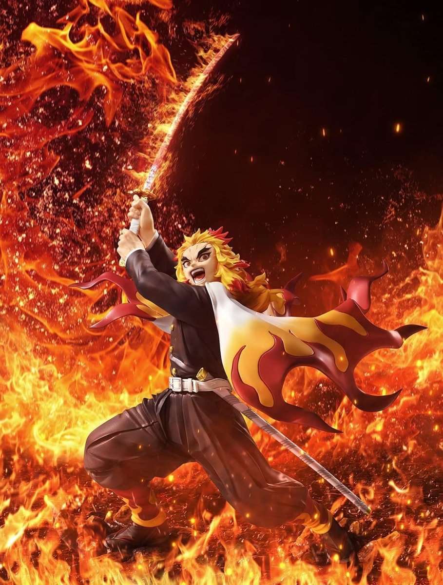 Demon Slayer: Kimetsu no Yaiba 1/8 Scale Figure Rengoku Kyojuro DX Ver. Onlyfigure 4573347243172