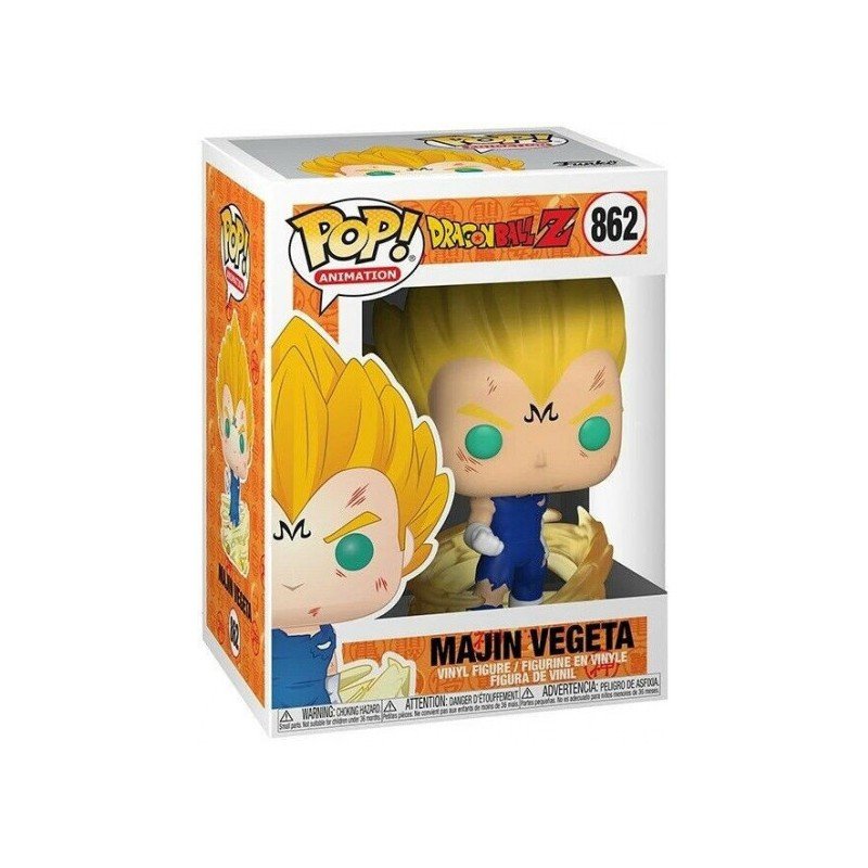 FUNKO POP DRAGON BALL Z 862 MAJIN VEGETA Onlyfigure 862