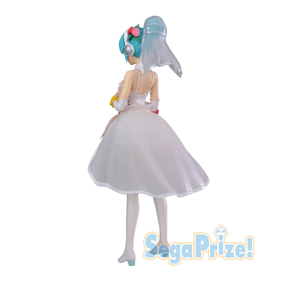 Hatsune Miku Project DIVA- Arcade Future Tone SPM Figure White Dress Onlyfigure 1030980