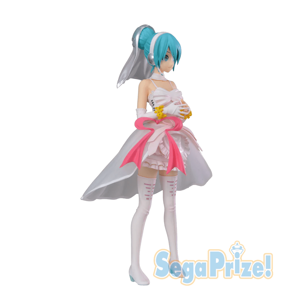 Hatsune Miku Project DIVA- Arcade Future Tone SPM Figure White Dress Onlyfigure 1030980