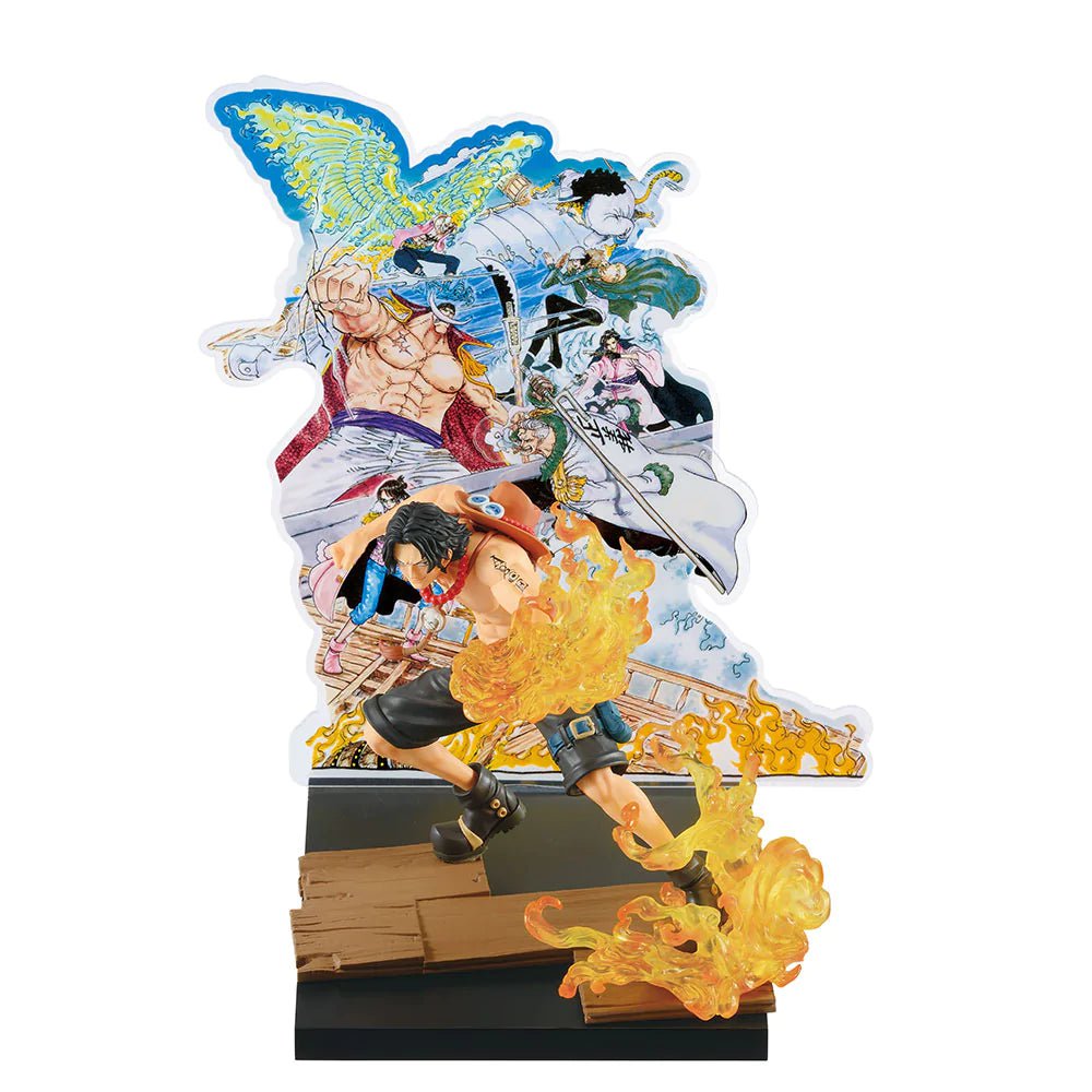 Ichiban Kuji One Piece『WT100 Memorial Eiichiro Oda Draws 100 Great Pirates』D Prize Portgas D. Ace Onlyfigure