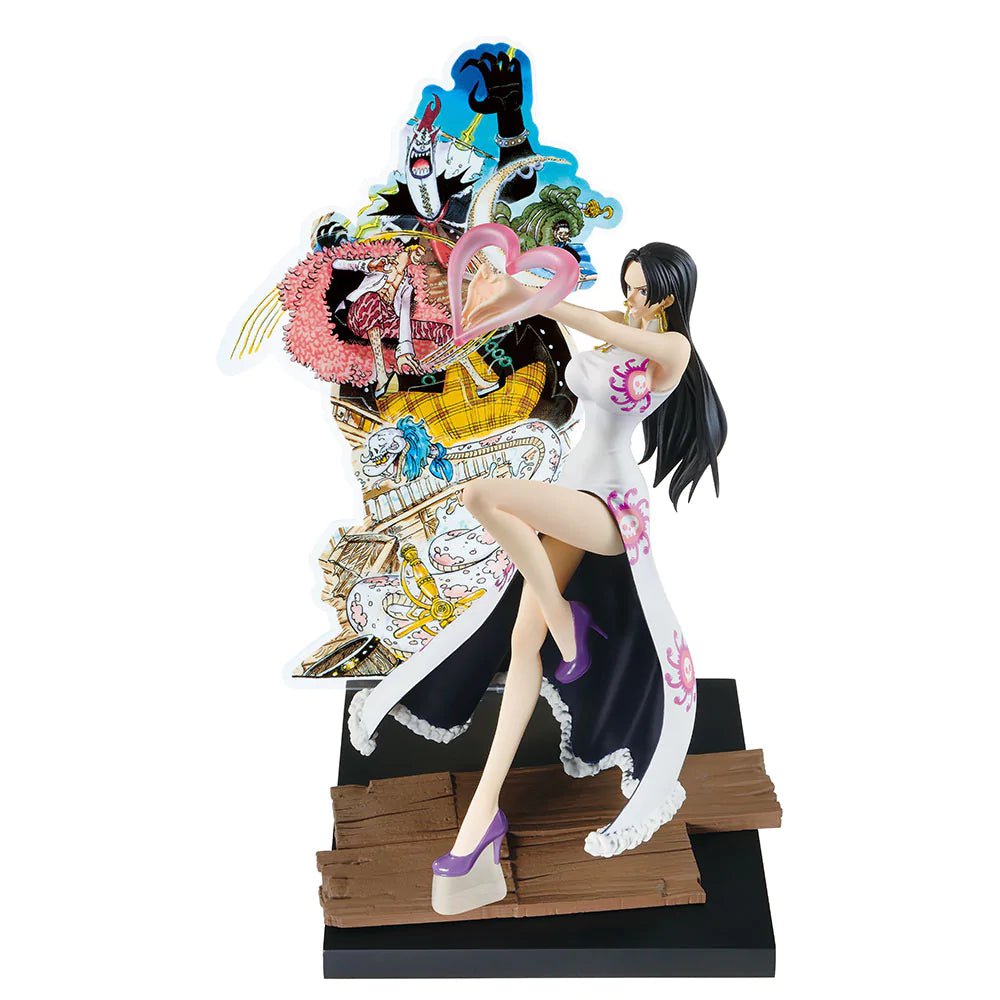 Ichiban Kuji "One Piece"『WT100 Memorial Eiichiro Oda Draws 100 Great Pirates』E Prize Boa Hancock Onlyfigure 457102599650