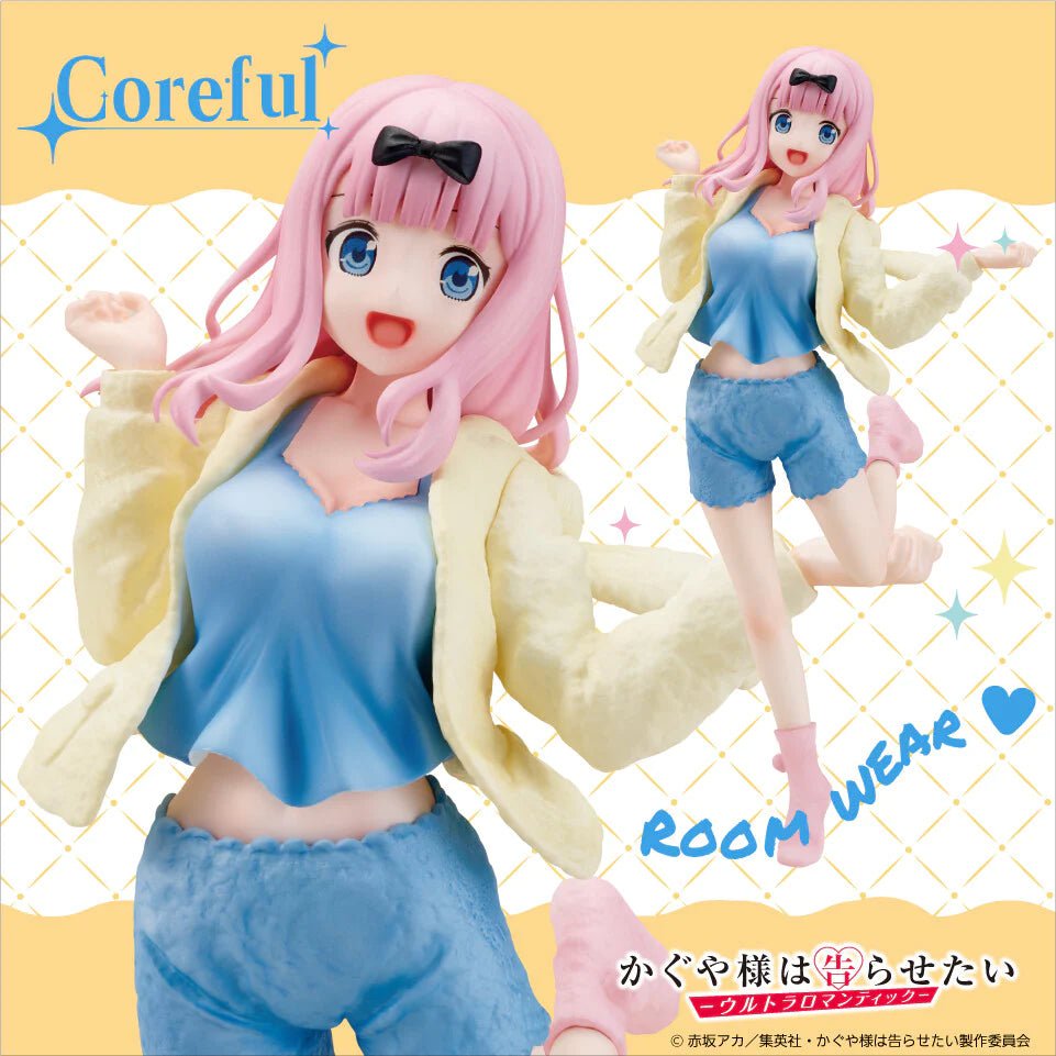 Kaguya-Sama: Love Is War - Chika Fujiwara Ultra Romantic Coreful Prize Figure-Roomwear Ver. Onlyfigure