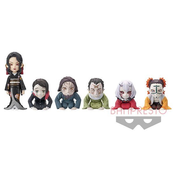 Kimetsu no Yaiba~Muzan-Sama no Maedazo~ -World Collectable Figure-Set of 6 Onlyfigure