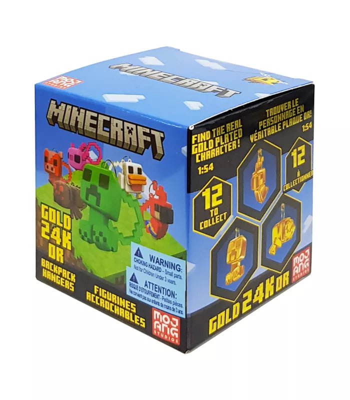 Minecraft Collectible Backpack Hangers (1 boxes) Onlyfigure