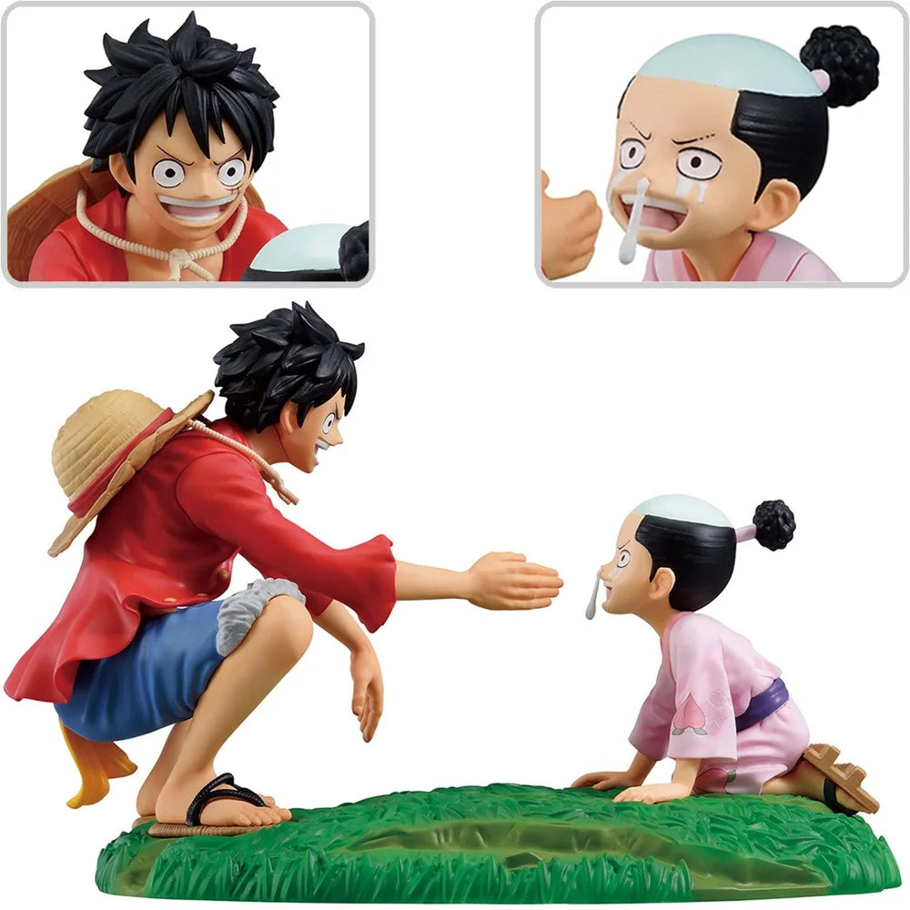 One Piece - Ichiban Kuji - Luffy & Momonosuke Revible Moment  "New Dawn" - C Prize