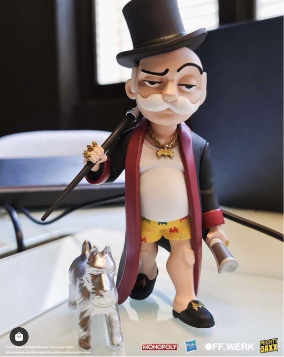 Off_Werk - Mr. Monopoly - Art Toy - Mighty Jaxx Onlyfigure