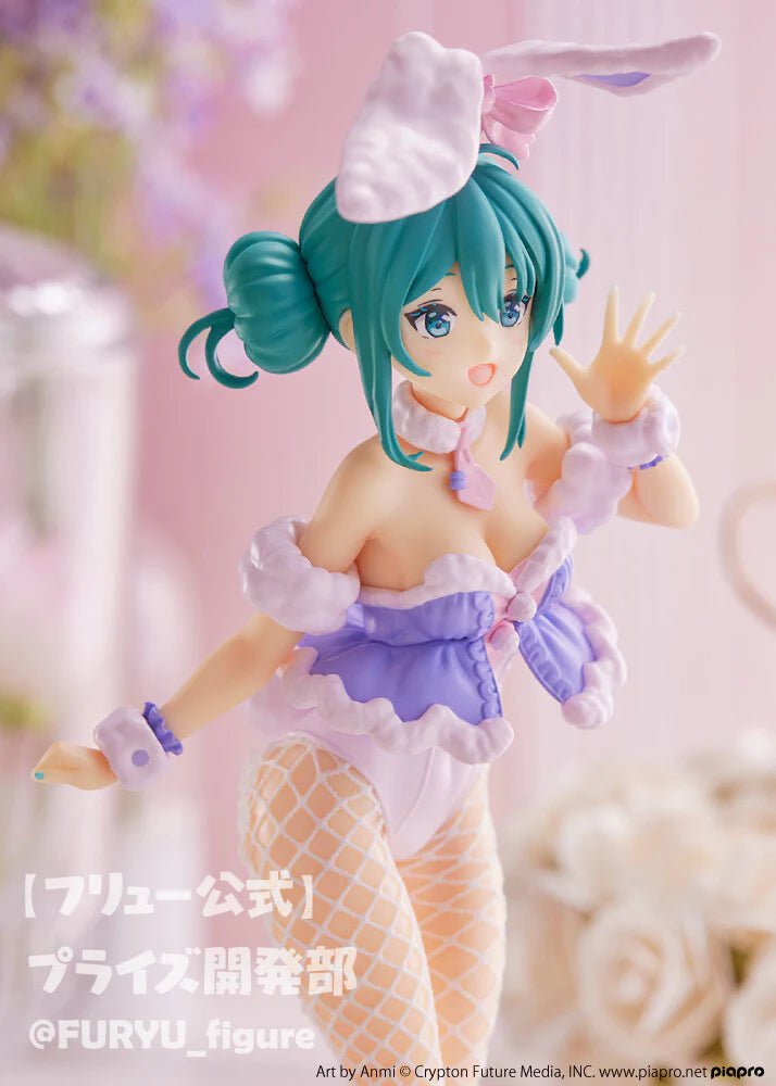 Piapro Characters - Hatsune Miku - BiCute Bunnies - White Bunny Lavender Ver. (FuRyu) Onlyfigure