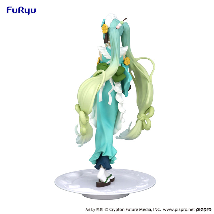 Piapro Characters - Hatsune Miku - Exceed Creative - Sweet Sweets - Matcha Parfait, Hakka (FuRyu)