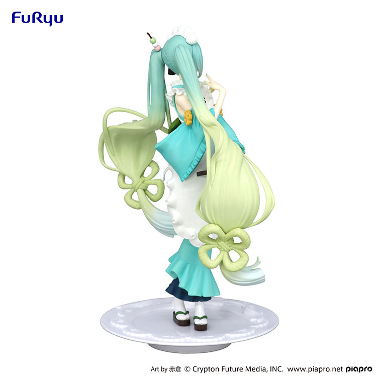 Piapro Characters - Hatsune Miku - Exceed Creative - Sweet Sweets - Matcha Parfait, Hakka (FuRyu)