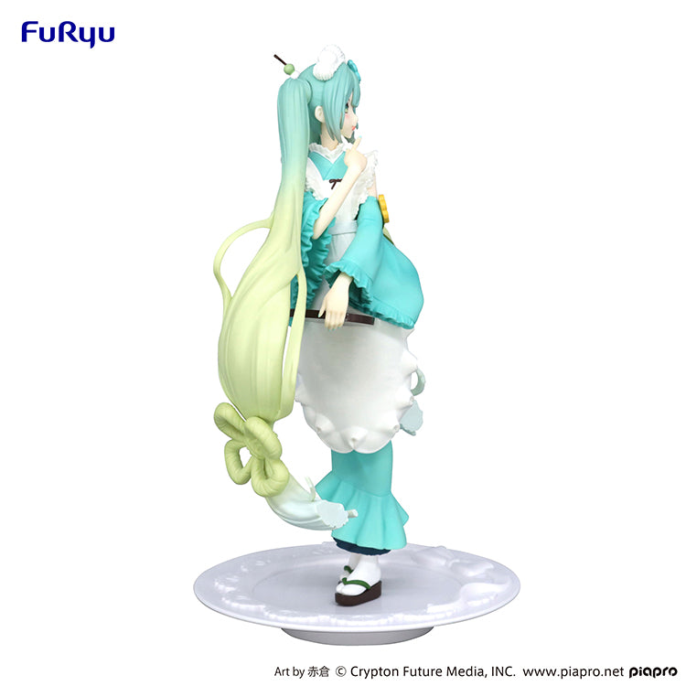 Piapro Characters - Hatsune Miku - Exceed Creative - Sweet Sweets - Matcha Parfait, Hakka (FuRyu)