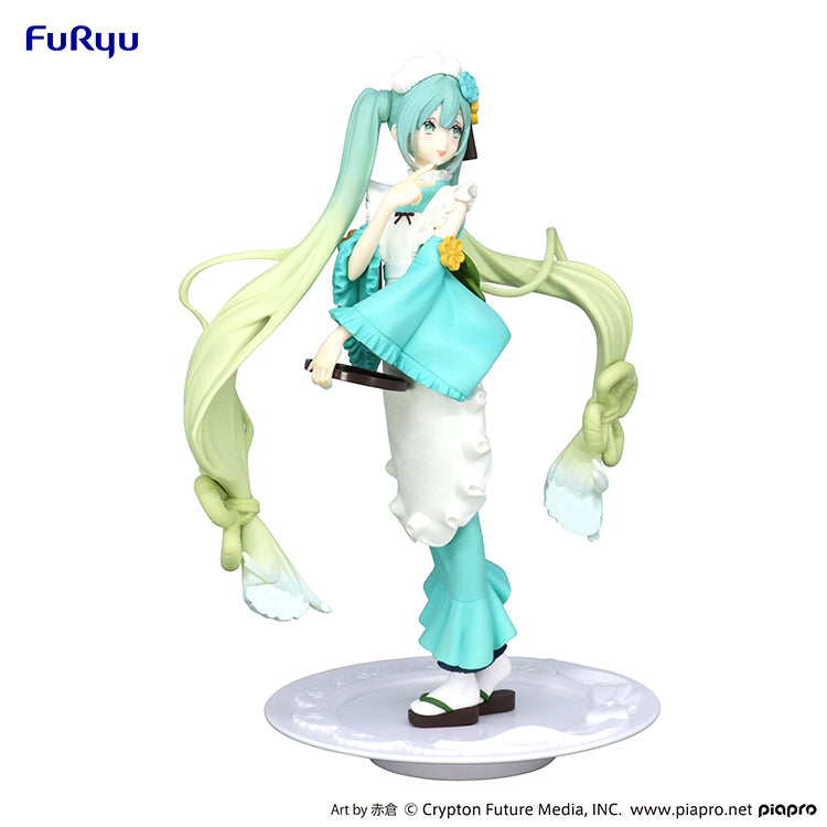 Piapro Characters - Hatsune Miku - Exceed Creative - Sweet Sweets - Matcha Parfait, Hakka (FuRyu)