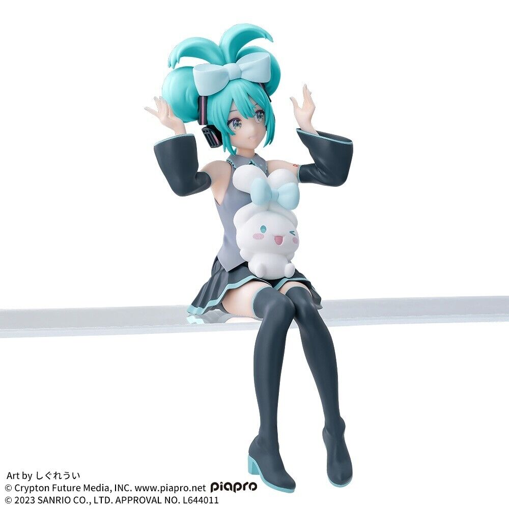 Piapro Characters - Hatsune Miku - Hatsune Miku x Cinnamoroll - Premium Chokonose Figure (SEGA) Onlyfigure 4580779536635