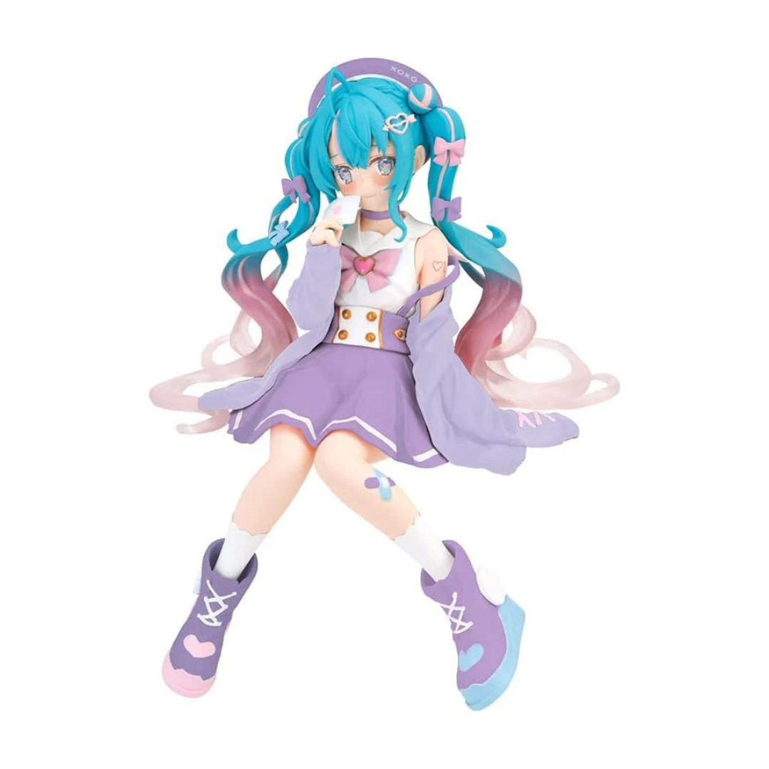 Piapro Characters - Hatsune Miku - Noodle Stopper Figure - Sailor Suit in Love Purple ver. Onlyfigure