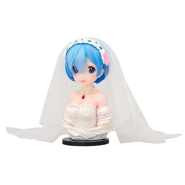 Re:Zero kara Hajimeru Isekai Seikatsu - Rem - ArtScale - Bust - Ichiban Kuji ~Yumemiru, Mirai no Monogatari~ - Wedding Ver. - A Prize Onlyfigure