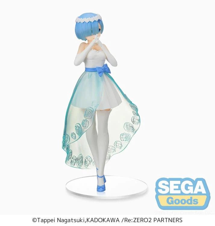 Re:Zero Starting Life in Another World SPM Figure Rem Wedding Dress Ver. Onlyfigure 4570001955747