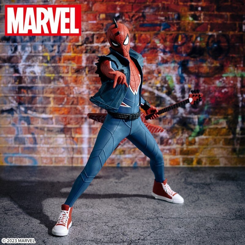 SPIDER-MAN ACROSS THE SPIDER VERSE - SPIDER PUNK - LUMINASTA Onlyfigure 1062603