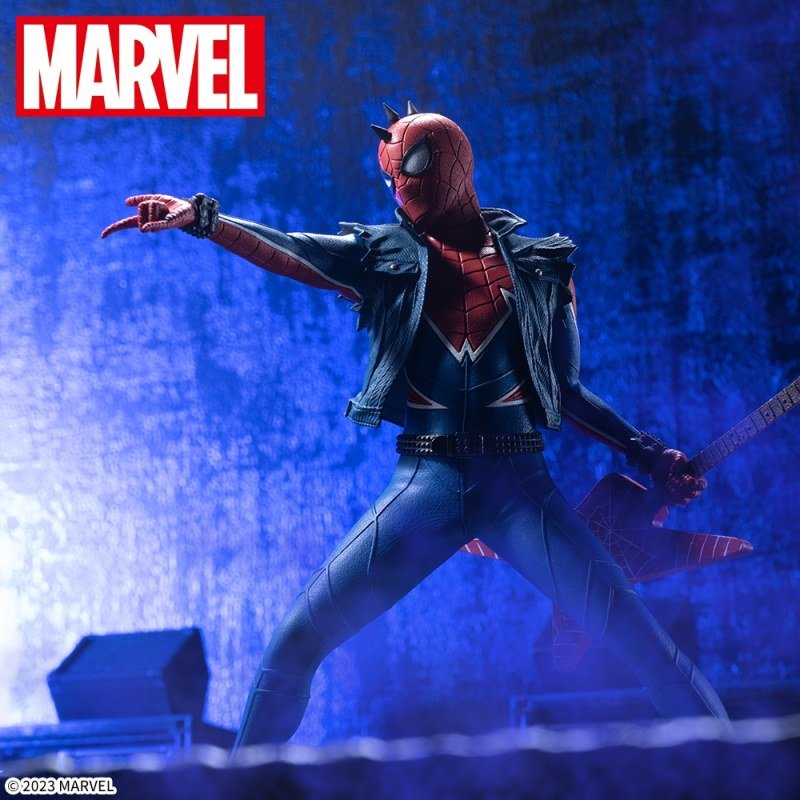 SPIDER-MAN ACROSS THE SPIDER VERSE - SPIDER PUNK - LUMINASTA Onlyfigure 1062603