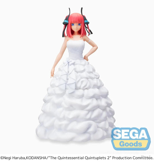 The Quintessential Quintuplets/Gotoubun no Hanayome ∬ SPM Figure Nakano Nino Wedding Dress Ver. Onlyfigure