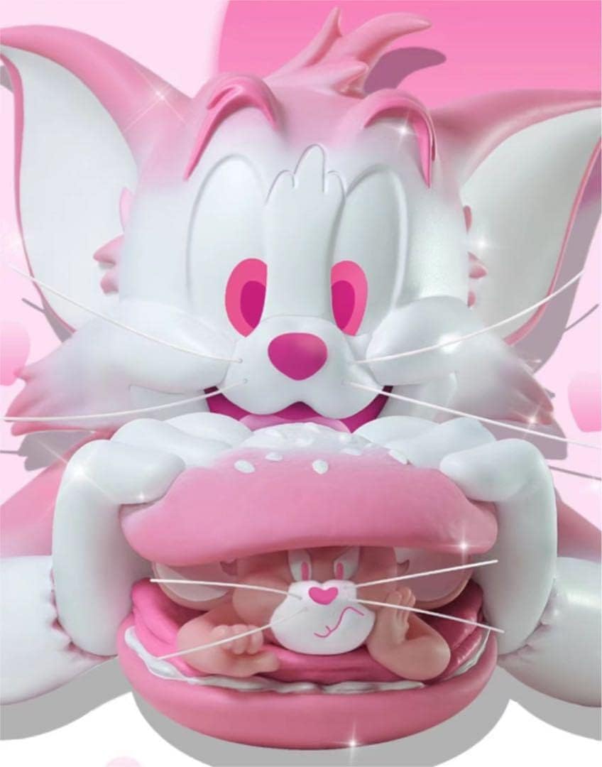 Tom & Jerry Burger Bust Figure // Soap Studio Snow Pink(limited color) Onlyfigure