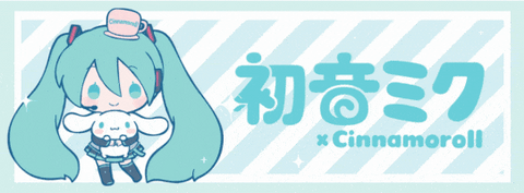 Piapro Characters - Hatsune Miku - Hatsune Miku x Cinnamoroll - Luminasta